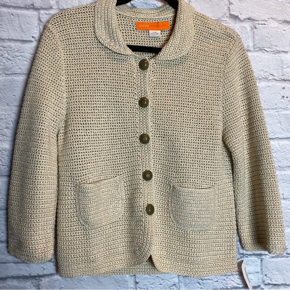 NWT Cynthia Steffe Cardigab